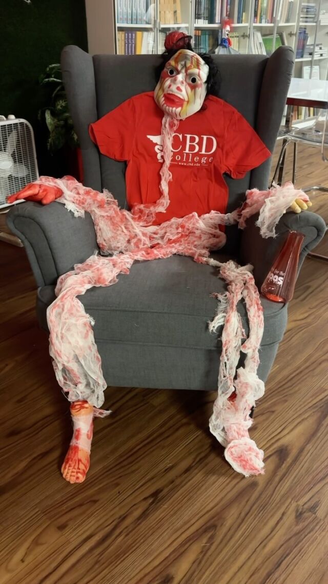 There have been some strange things going on in the CBD Student Center ðŸ‘»There are treats but enter at your own risk ðŸŽƒ#halloween #cbdcollege #spookyseason